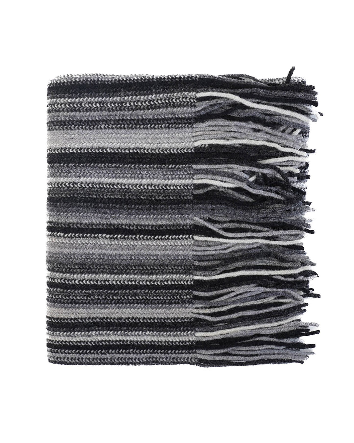 Lambswool Striped Scarf