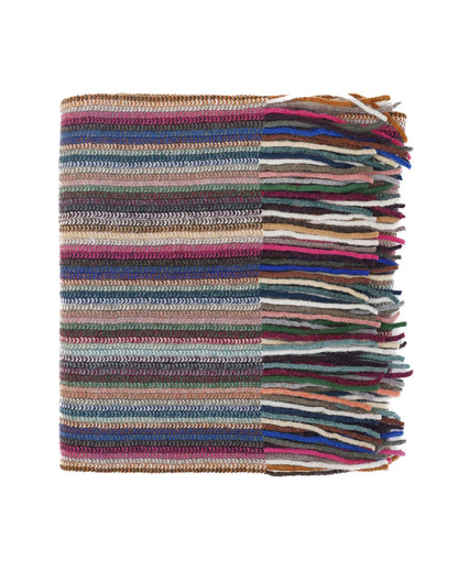 Lambswool Striped Scarf