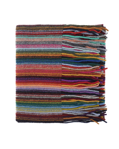 Lambswool Striped Scarf
