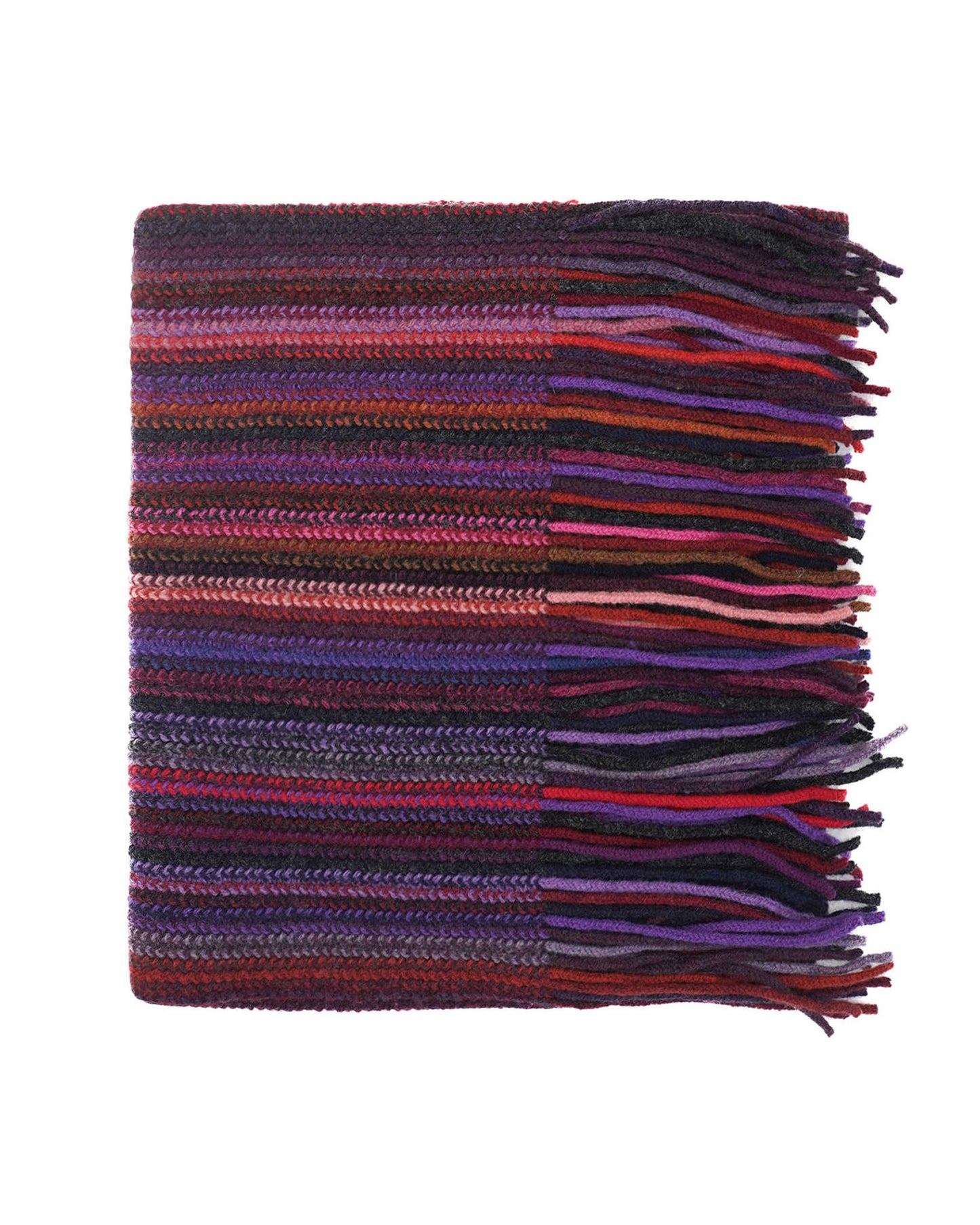Lambswool Striped Scarf