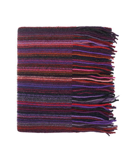 Lambswool Striped Scarf