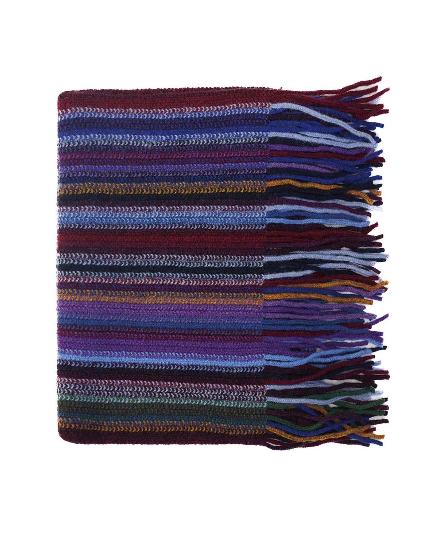 Lambswool Striped Scarf