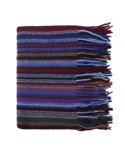 Lambswool Striped Scarf