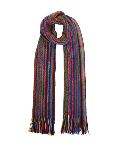 Lambswool Striped Scarf
