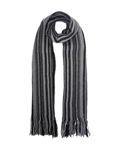 Lambswool Striped Scarf