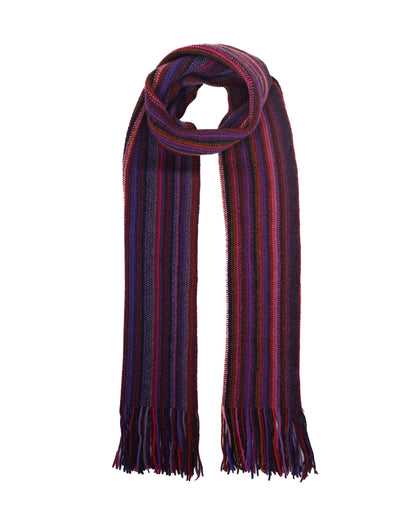 Lambswool Striped Scarf