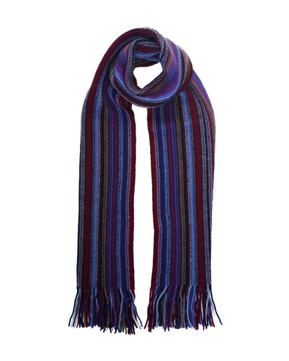 Lambswool Striped Scarf