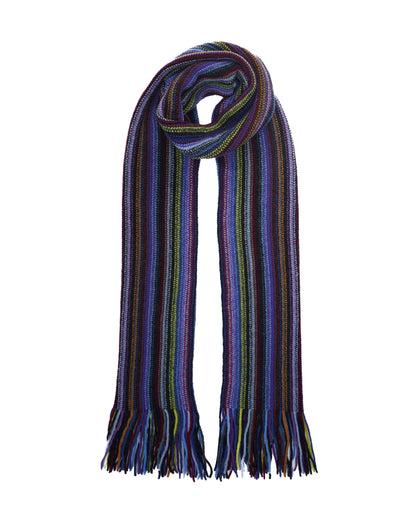 Lambswool Striped Scarf