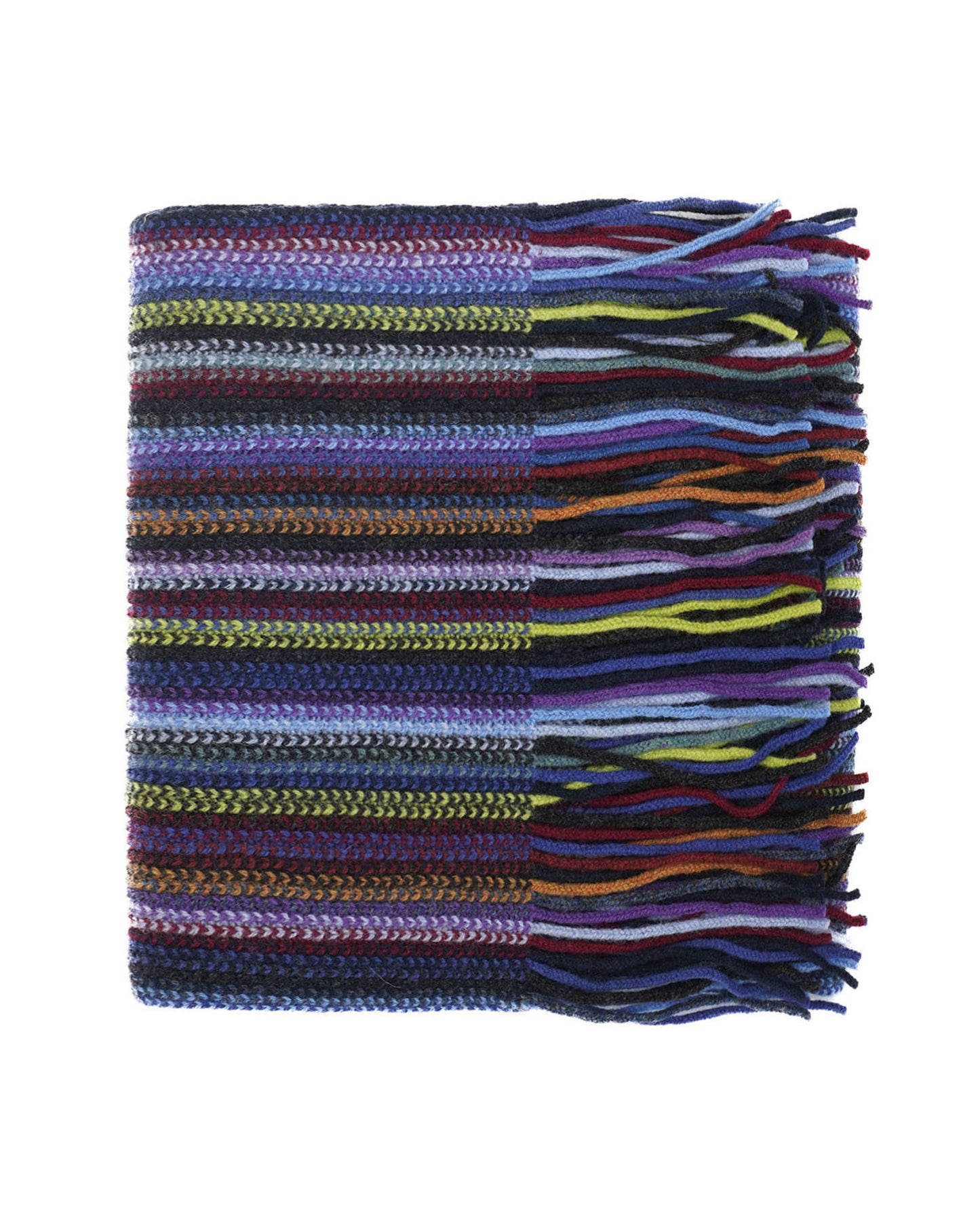 Lambswool Striped Scarf