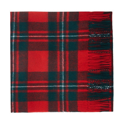 100% Lambswool Tartan Scarf