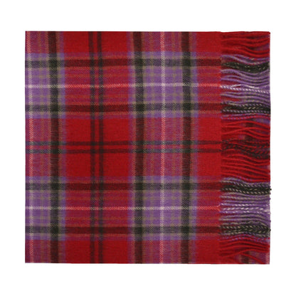 100% Lambswool Tartan Scarf