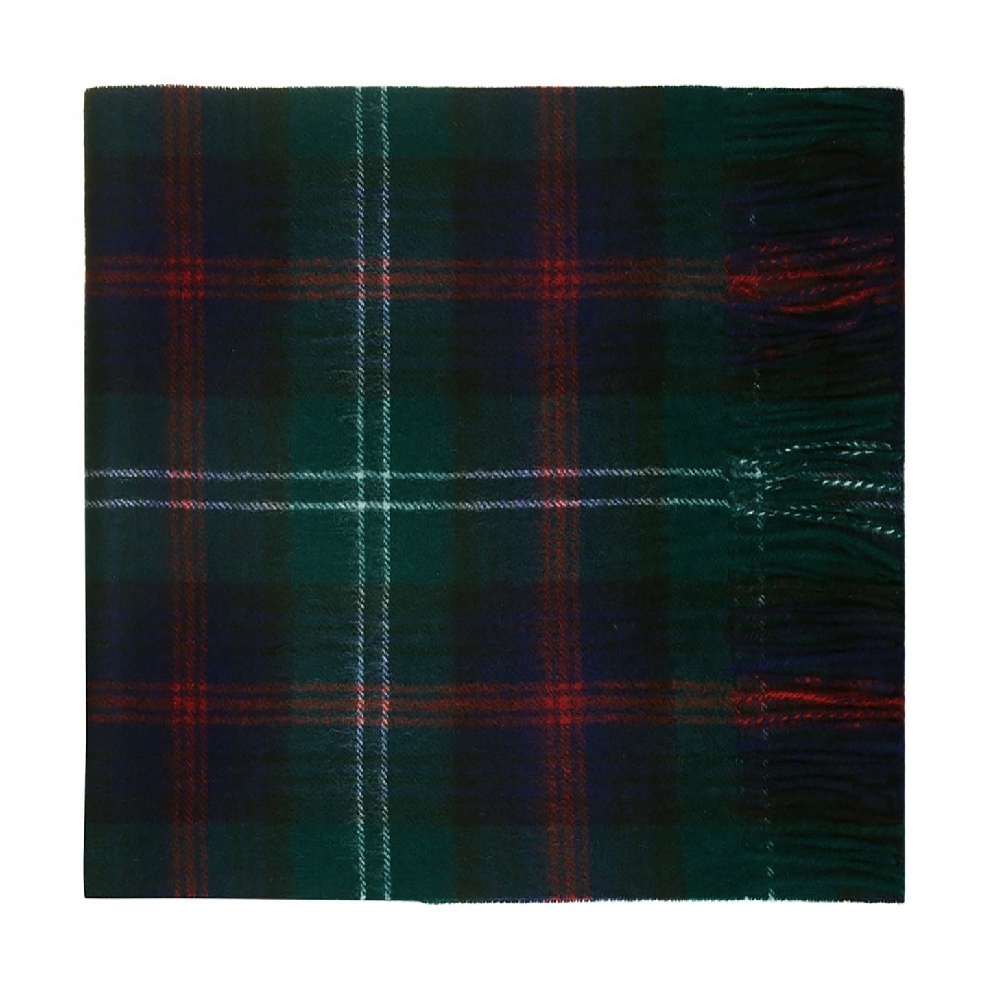 100% Lambswool Tartan Scarf