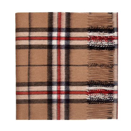 100% Lambswool Tartan Scarf