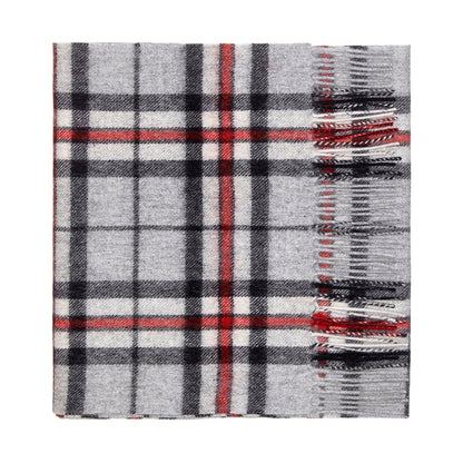 100% Lambswool Tartan Scarf