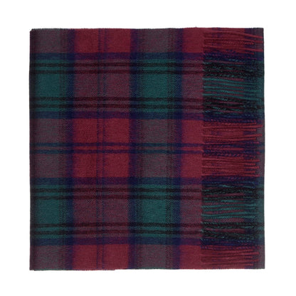 100% Lambswool Tartan Scarf