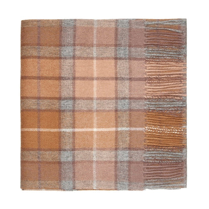 100% Lambswool Tartan Scarf
