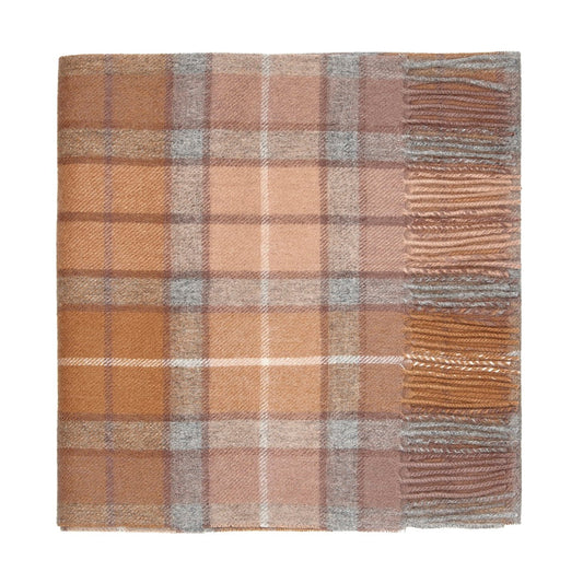100% Lambswool Tartan Scarf
