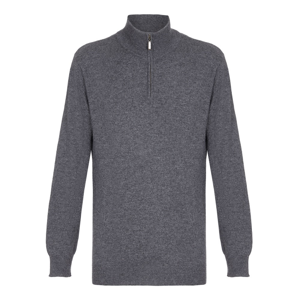 Zip Polo Jumper