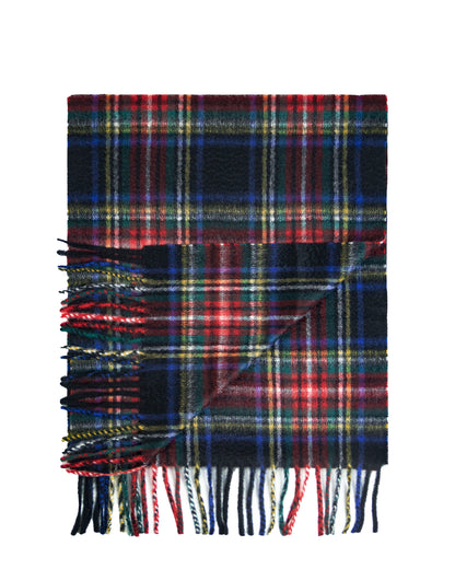 100% Cashmere Tartan Scarf