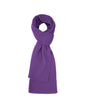 Unisex Cashmere Ribbed Scarf
